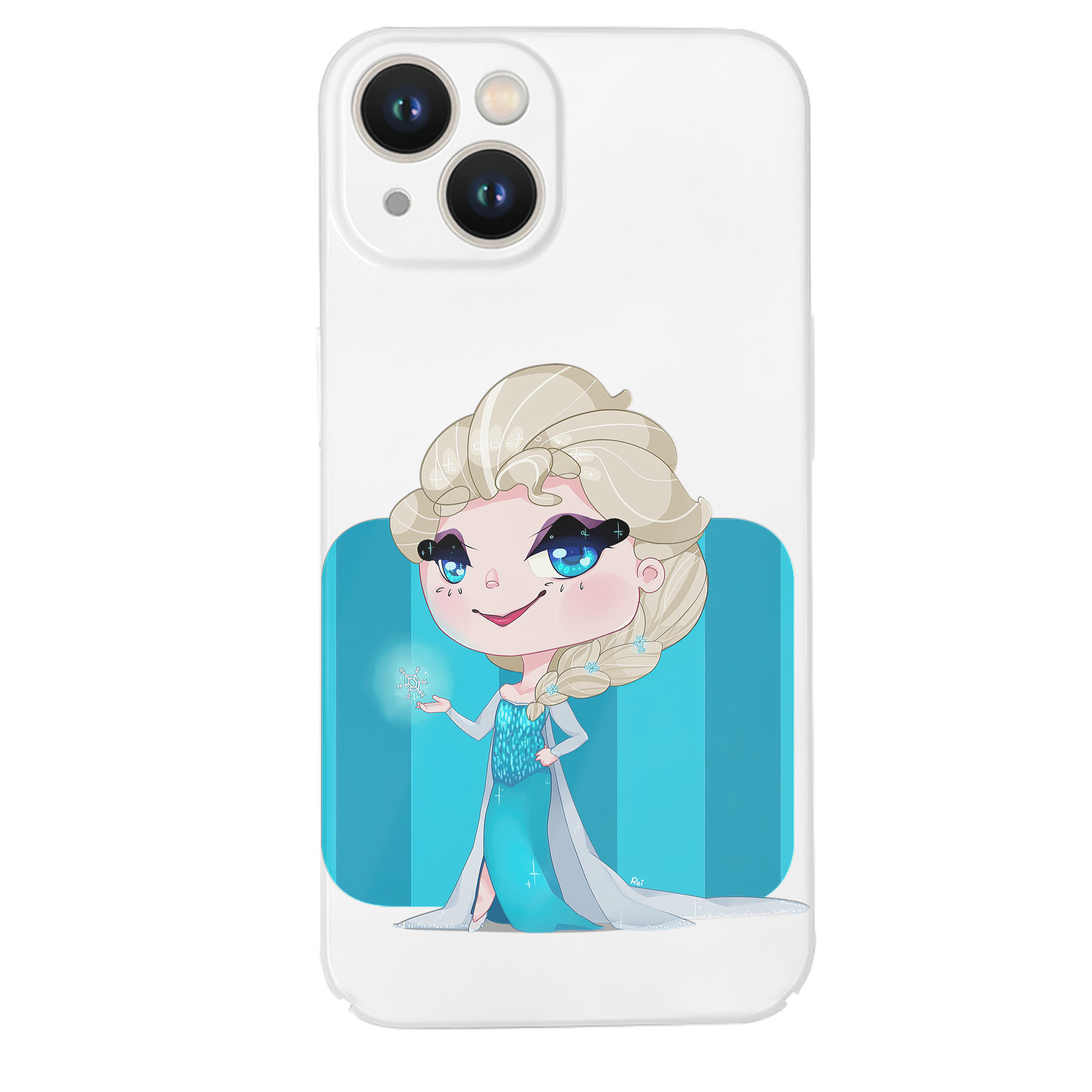 （画像用） アナと雪の女王 アンナ エルサ Frozen Anna Elsa 【iPhone 14シリーズ対応】ハードケース